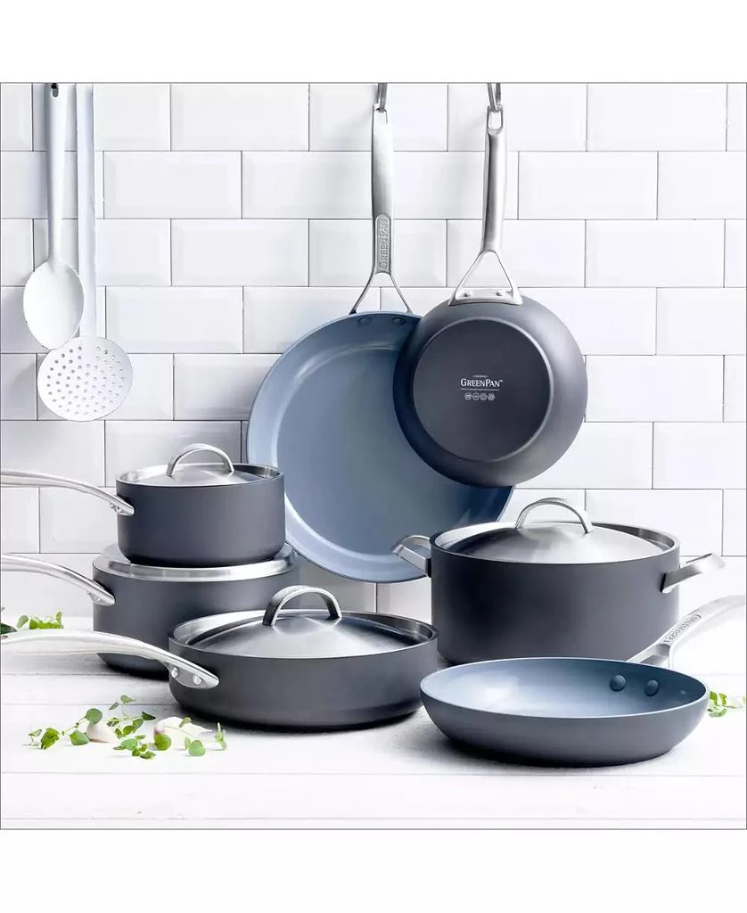 商品Greenpan|Paris Pro 11-Pc. Ceramic Non-Stick Cookware Set,价格¥3331,第1张图片