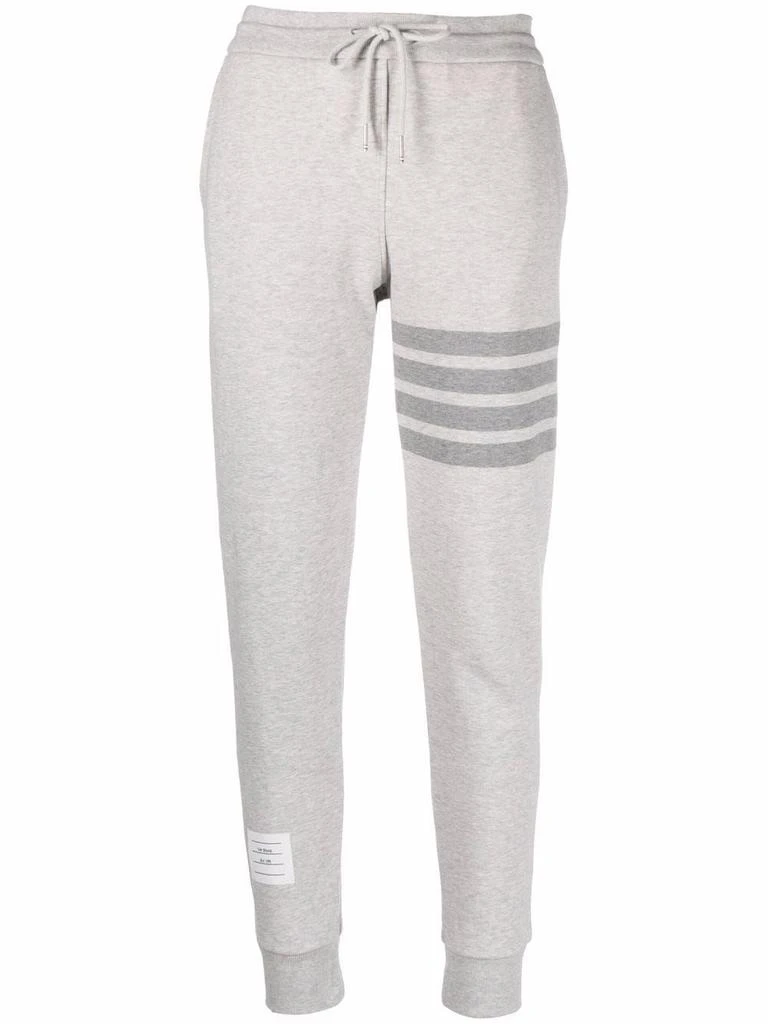 商品Thom Browne|Thom Browne Womens Grey Cotton Joggers,价格¥8274,第1张图片
