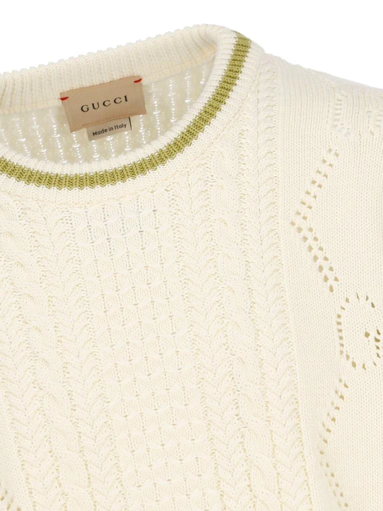 商品Gucci|Gucci Kids Crewneck Long-Sleeved Jumper,价格¥3333,第3张图片详细描述