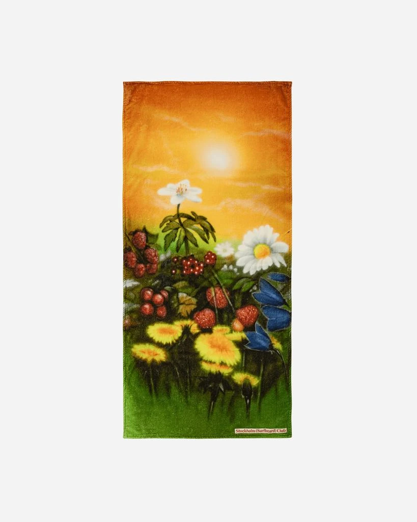 商品Stockholm (Surfboard) Club|Airbrush Flowers Beach Towel Multicolor,价格¥331,第1张图片