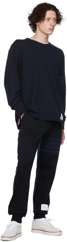 商品Thom Browne|海军蓝 4-Bar 运动裤,价格¥6406,第4张图片详细描述