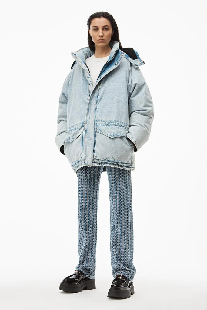 商品Alexander Wang|EXTREME PUFFER IN DENIM,价格¥3779,第2张图片详细描述