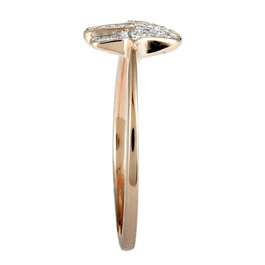 商品LB Exclusive|14K Yellow Gold 0.07 ct Diamond Hamsa Ring,价格¥2752,第3张图片详细描述