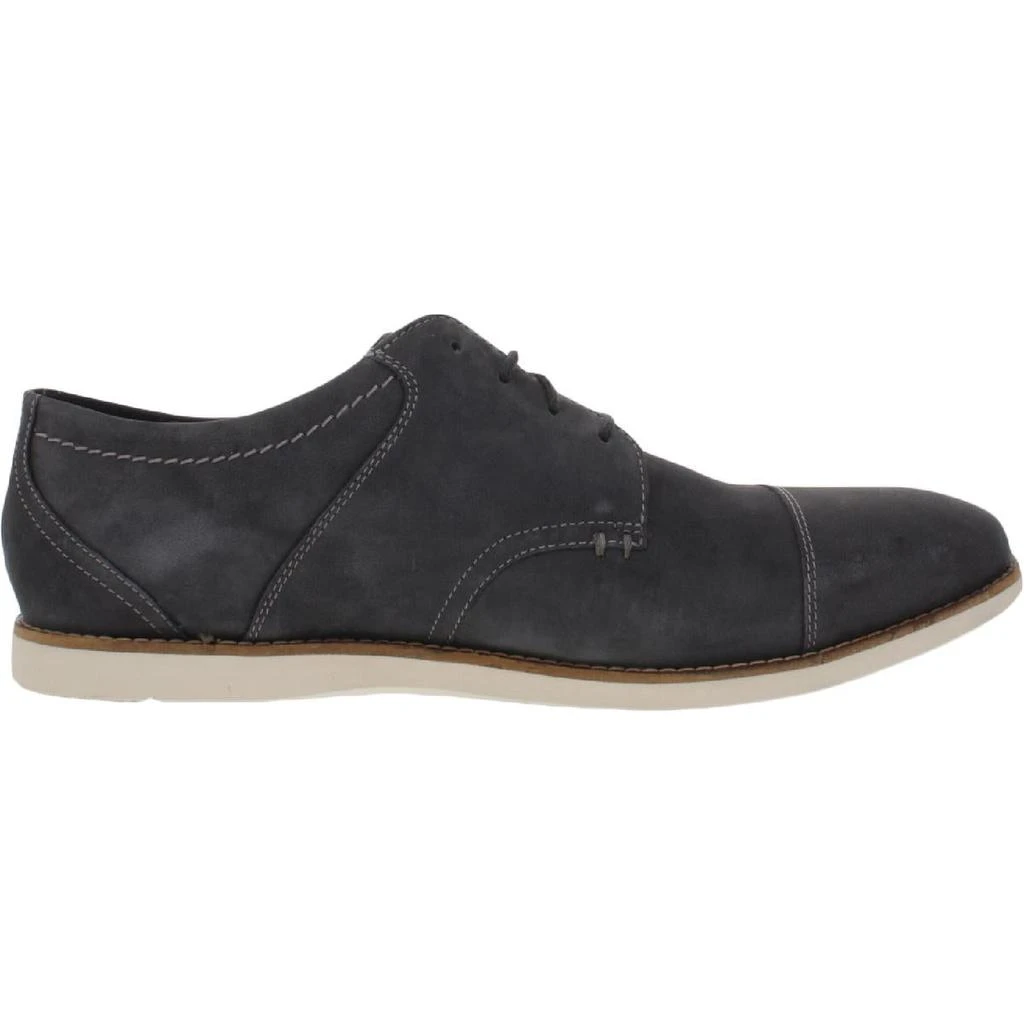 商品Clarks|Clarks Mens Raharto Vibe Nubuck Lace Up Oxfords,价格¥342,第2张图片详细描述