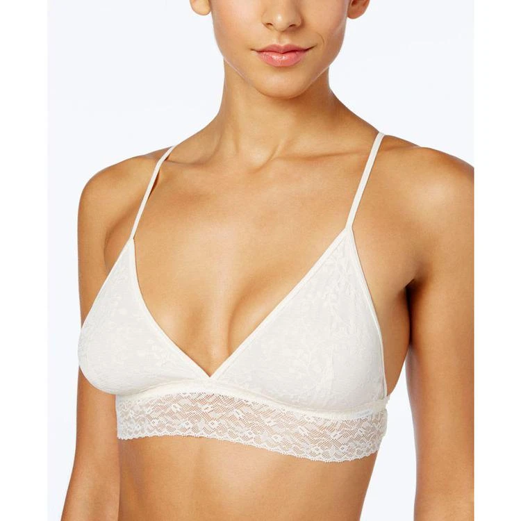 商品Calvin Klein|Bare Lace Triangle Bralette QF4239,价格¥210,第2张图片详细描述