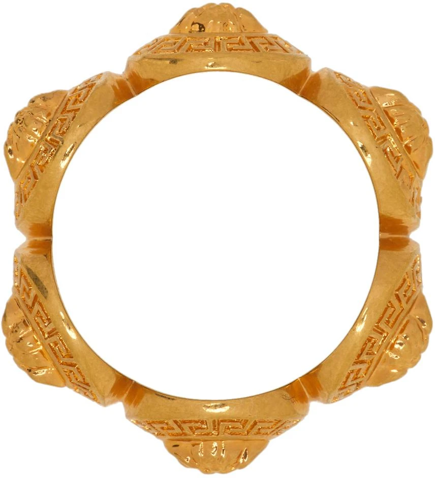 商品Versace|Gold Tribute Medusa Ring,价格¥1644,第2张图片详细描述