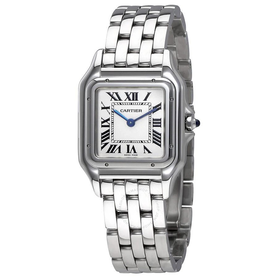 商品Cartier|Panthere de Cartier Medium Model Silver Dial Ladies Watch WSPN0007,价格¥35202,第1张图片