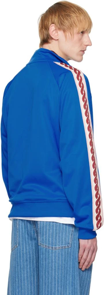商品Drôle de Monsieur|Blue 'Le Track Jacket Tresse' Track Jacket,价格¥986,第3张图片详细描述