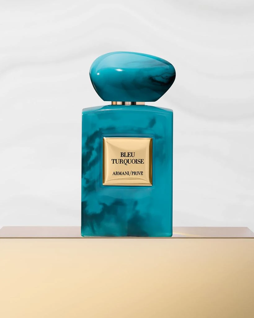 商品Giorgio Armani|Armani Prive Bleu Turquoise Eau de Parfum, 3.4 oz./ 100 mL,价格¥2659,第3张图片详细描述