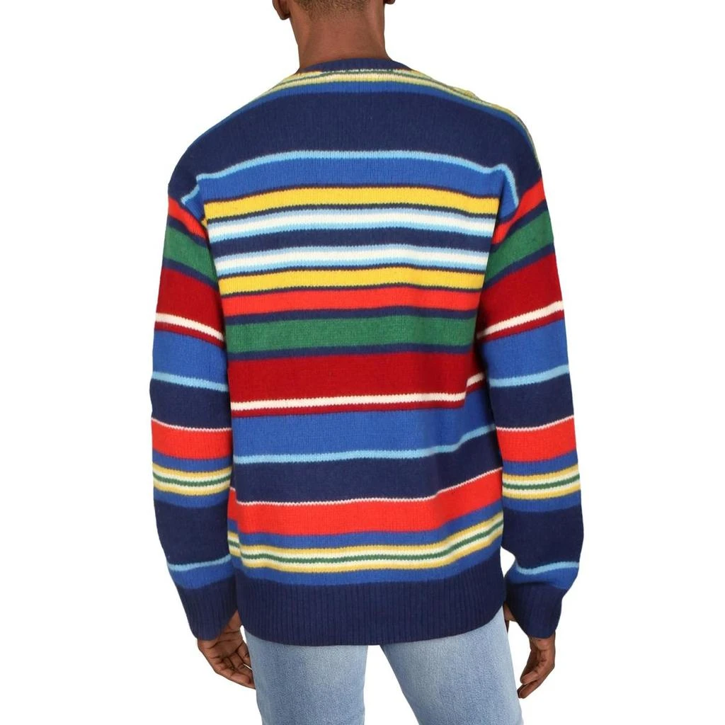 商品Ralph Lauren|Mens Wool Striped Crewneck Sweater,价格¥1091,第2张图片详细描述