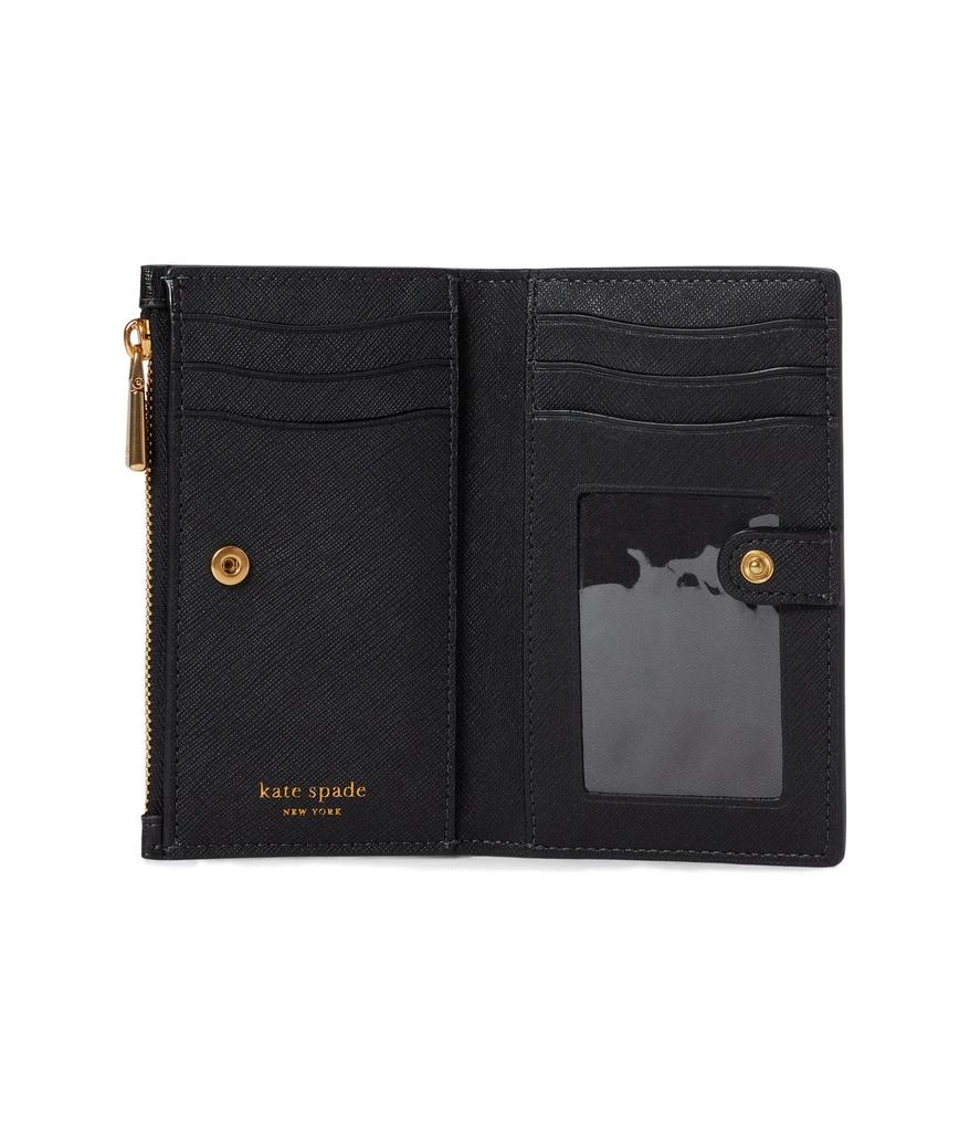 商品Kate Spade|Bon Bon Stone Embellished Small Slim Bifold Wallet,价格¥1032,第3张图片详细描述