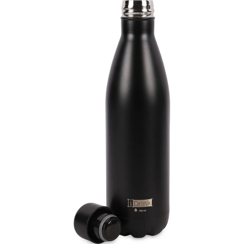 商品iDrink|Logo drinking bottle 750ml in black,价格¥242,第2张图片详细描述