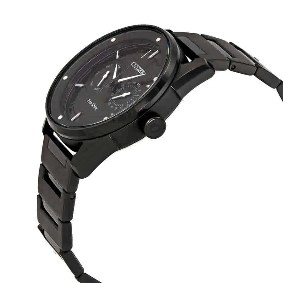 商品Citizen|CTO Black Dial Men's Watch BU4025-59E,价格¥1424,第2张图片详细描述