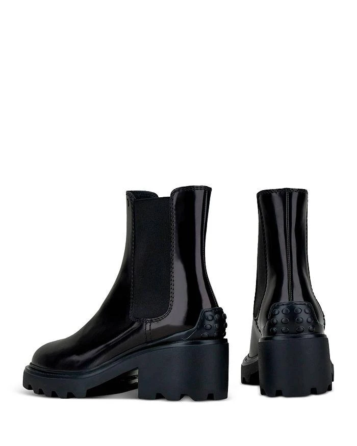 商品Tod's|Women's Pull On Lug Sole Chelsea Boots,价格¥6578,第2张图片详细描述