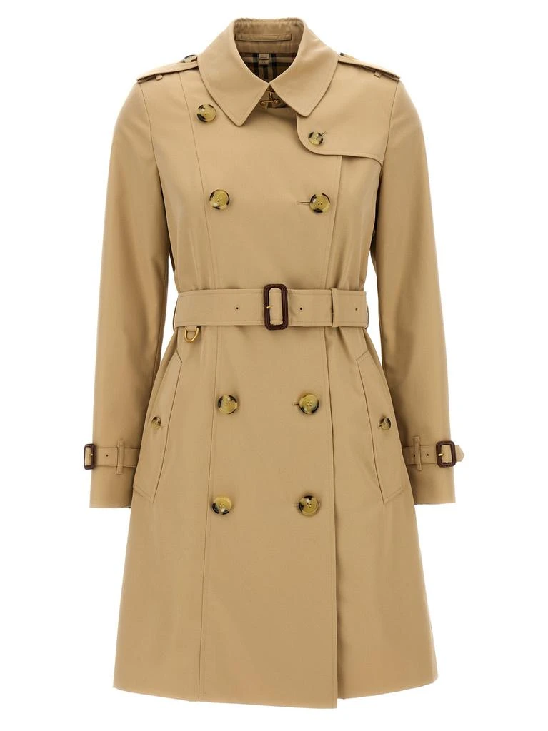 商品Burberry|Heritage Chelsea Coats, Trench Coats Beige,价格¥12033,第2张图片详细描述