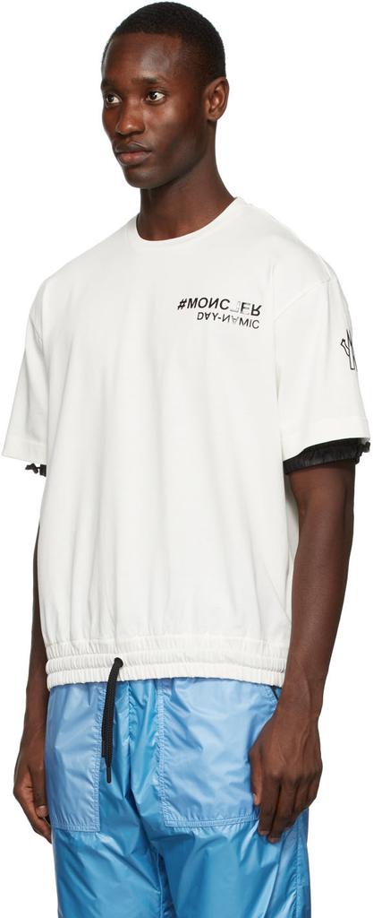 白色徽标 T 恤商品第4张图片规格展示