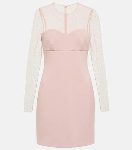 商品RED Valentino|卡迪面料法式圆点刺绣薄纱迷你连衣裙,价格¥2686,第1张图片