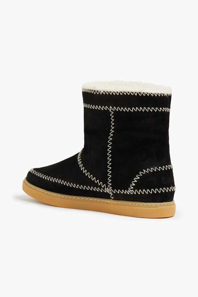 商品ba&sh|Chambery topstitched suede ankle boots,价格¥768,第5张图片详细描述