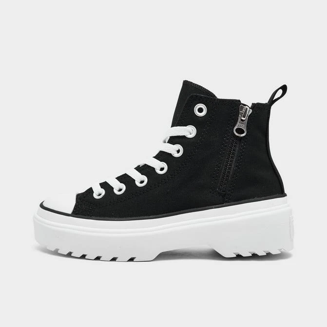 商品Converse|Girls' Little Kids' Converse Chuck Taylor All Star High Top Lugged Casual Shoes,价格¥447,第1张图片