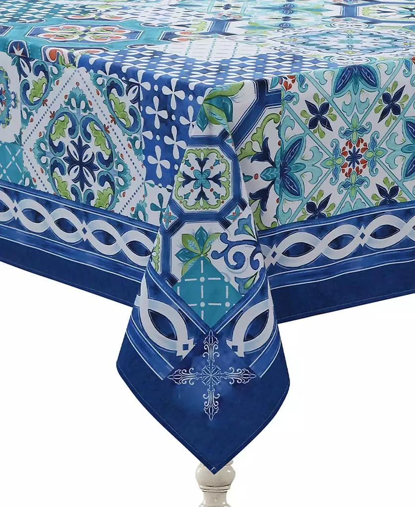 商品Laural Home|Callisto Tiles Tablecloth,价格¥739,第3张图片详细描述