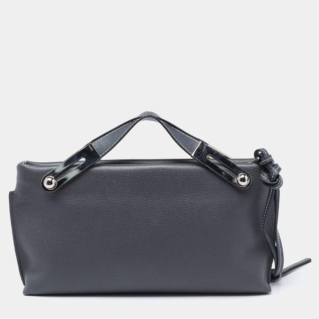 商品[二手商品] Loewe|Loewe Grey Leather Small Missy Bag,价格¥4760,第4张图片详细描述