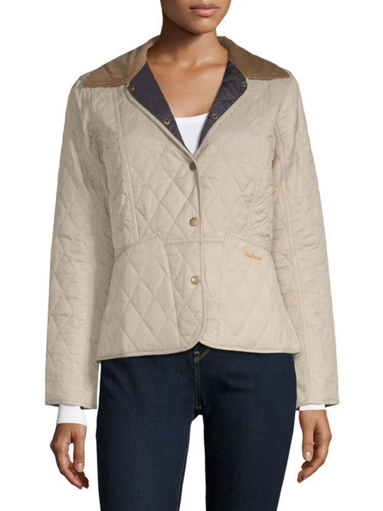 商品Barbour|Barbour Summer Liddesdale Quilted Blazer,价格¥606,第1张图片