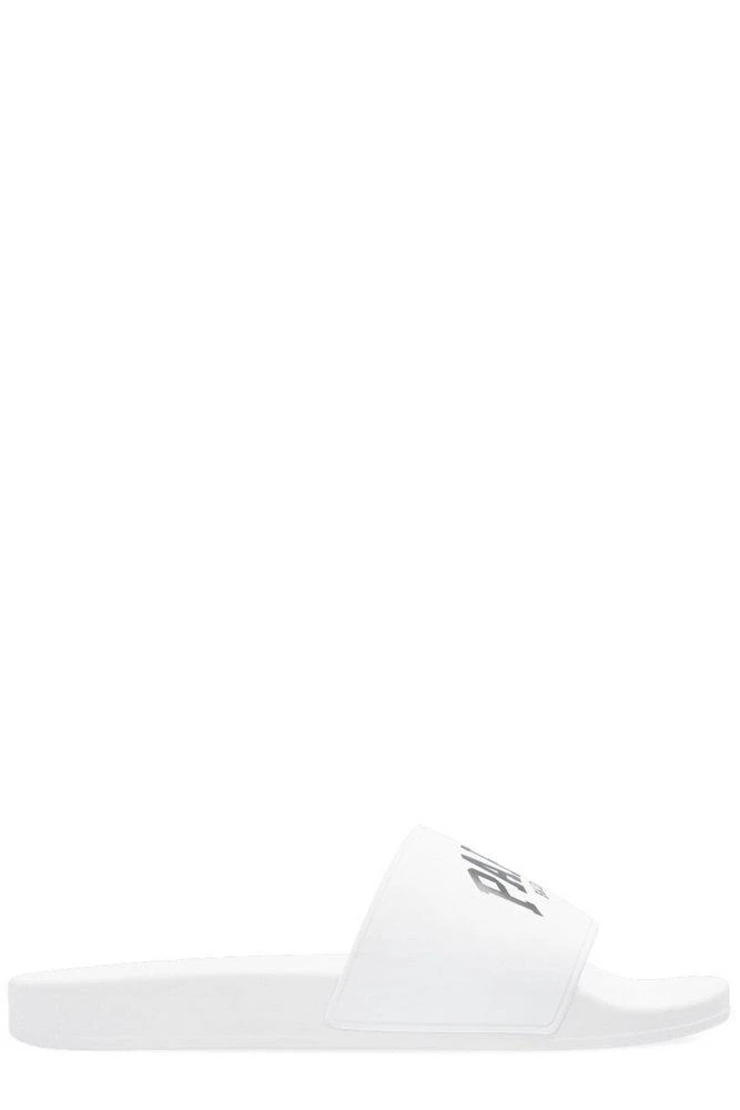 商品Balenciaga|Balenciaga Cities Paris Logo Printed Sandals,价格¥1211,第1张图片
