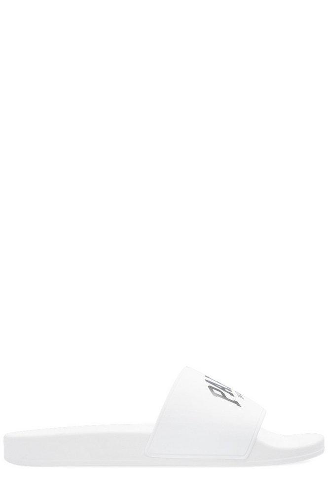 商品Balenciaga|Balenciaga Cities Paris Logo Printed Sandals,价格¥2460,第1张图片