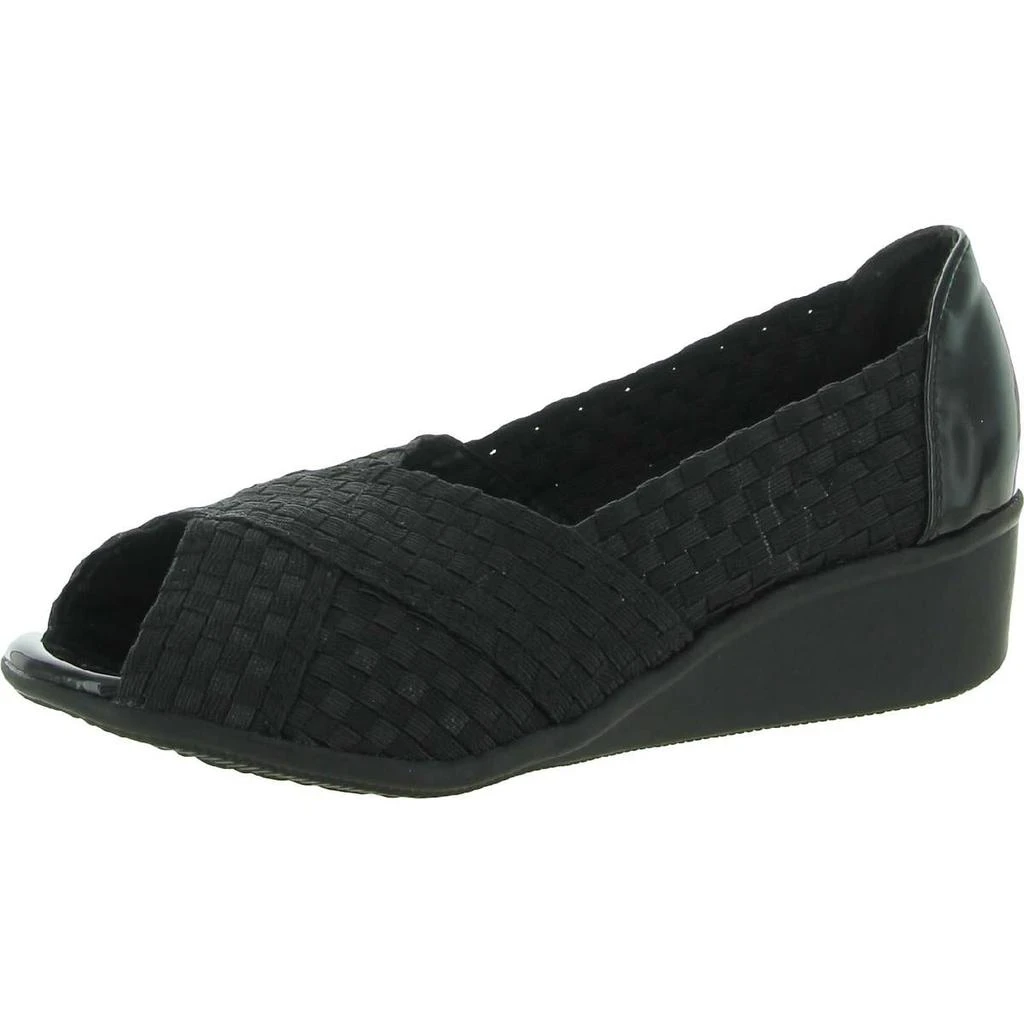 商品Karen Scott|Karen Scott Womens Yareloa Open Toe Slip On Flats Shoes,价格¥77,第1张图片