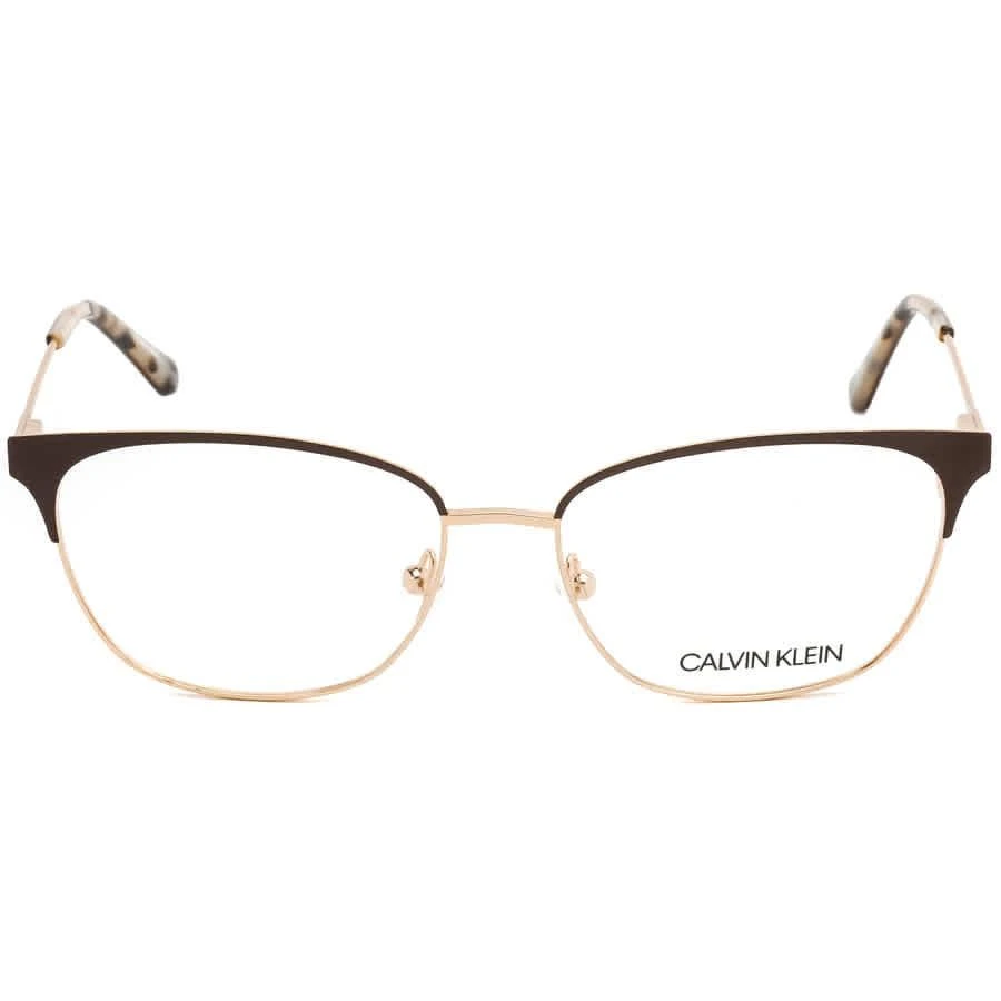 商品Calvin Klein|Calvin Klein Ladies Brown Square Eyeglass Frames CK1810820052,价格¥281,第2张图片详细描述