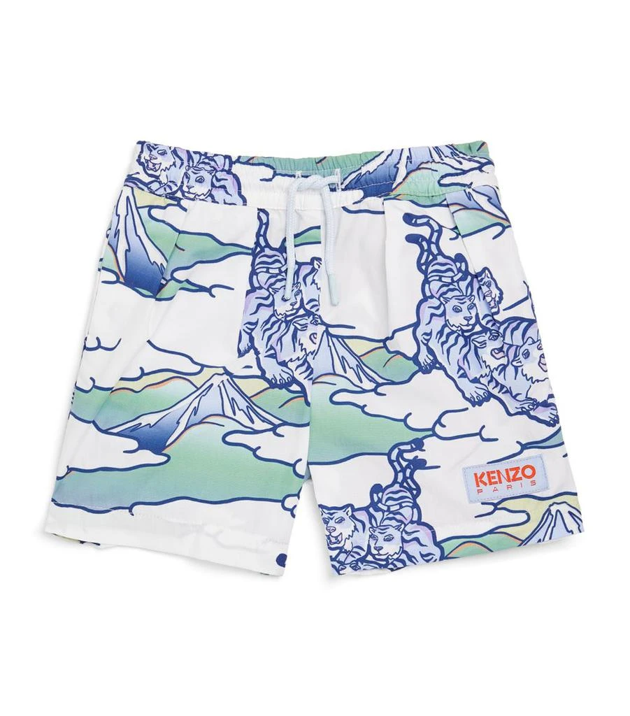 商品Kenzo|Mountain Tiger Swim Shorts (6-36 Months),价格¥586,第1张图片