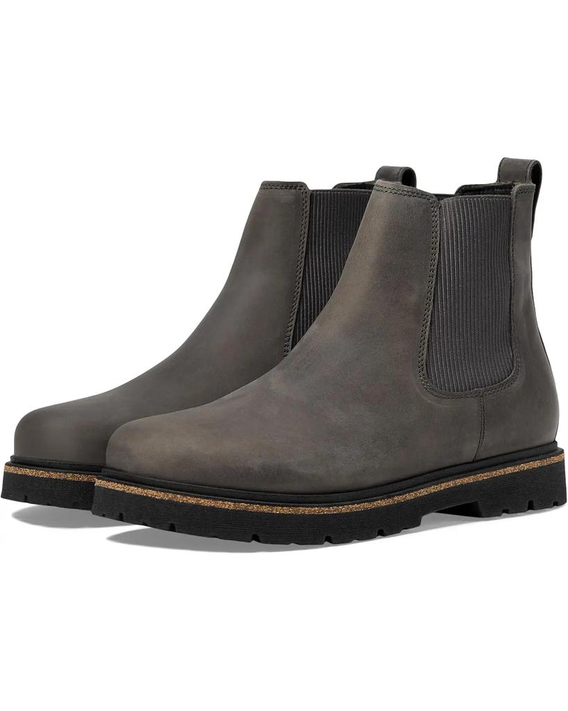 Botas Highwood para homem em pele cor chocolate image 2