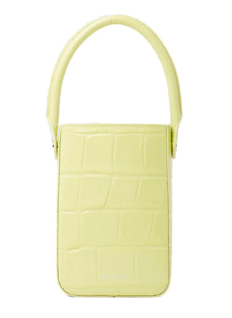 商品by FAR|By Far Mini Note Embossed Tote Bag,价格¥1517,第1张图片