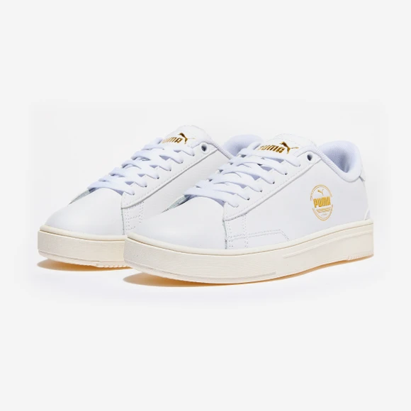 【Brilliant|包邮包税】彪马 Puma Serve Pro 1948  运动鞋 SNEAKERS  PKI38387901 Puma White-Puma Team Gold-Whisper White 商品