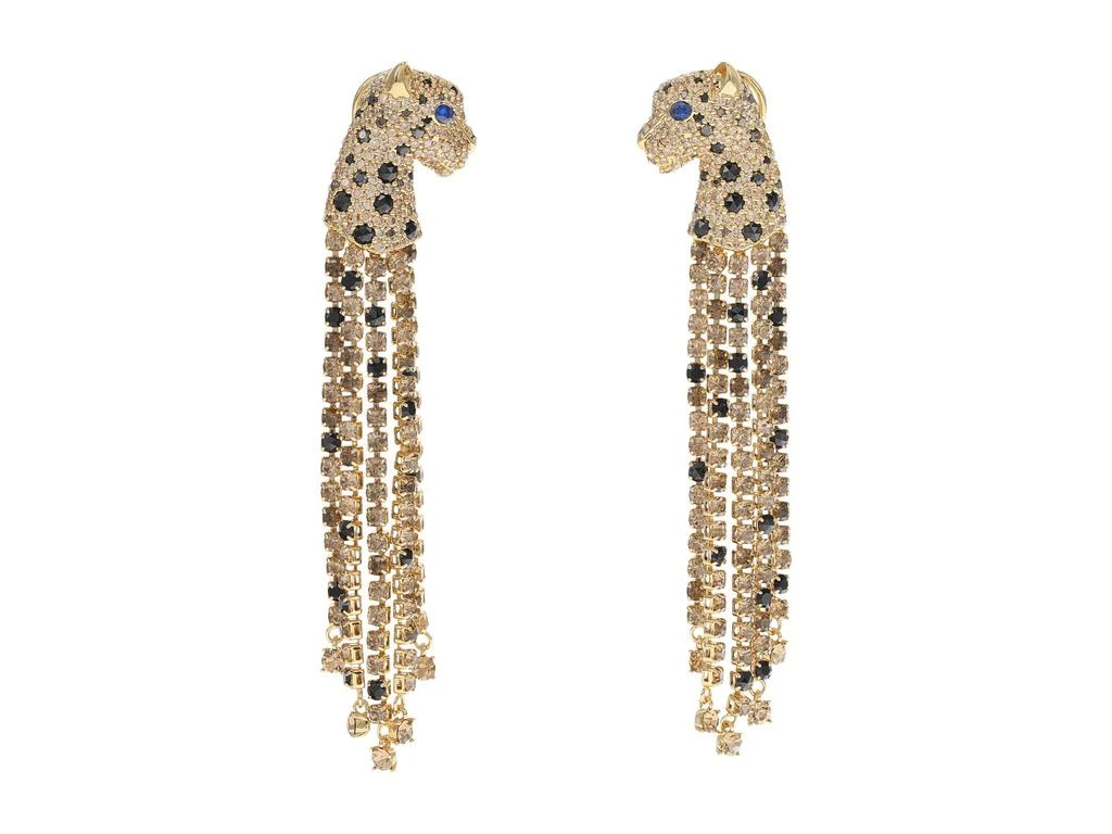 商品Kate Spade|Fierce Leopard Linear Earrings,价格¥1055,第1张图片