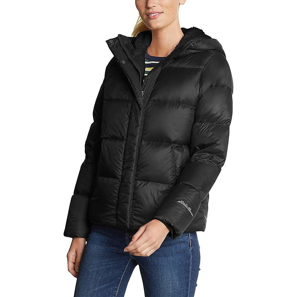 商品Eddie Bauer|Eddie Bauer Women's Cirruslite Sherpa Lined Hooded Jacket,价格¥621,第1张图片