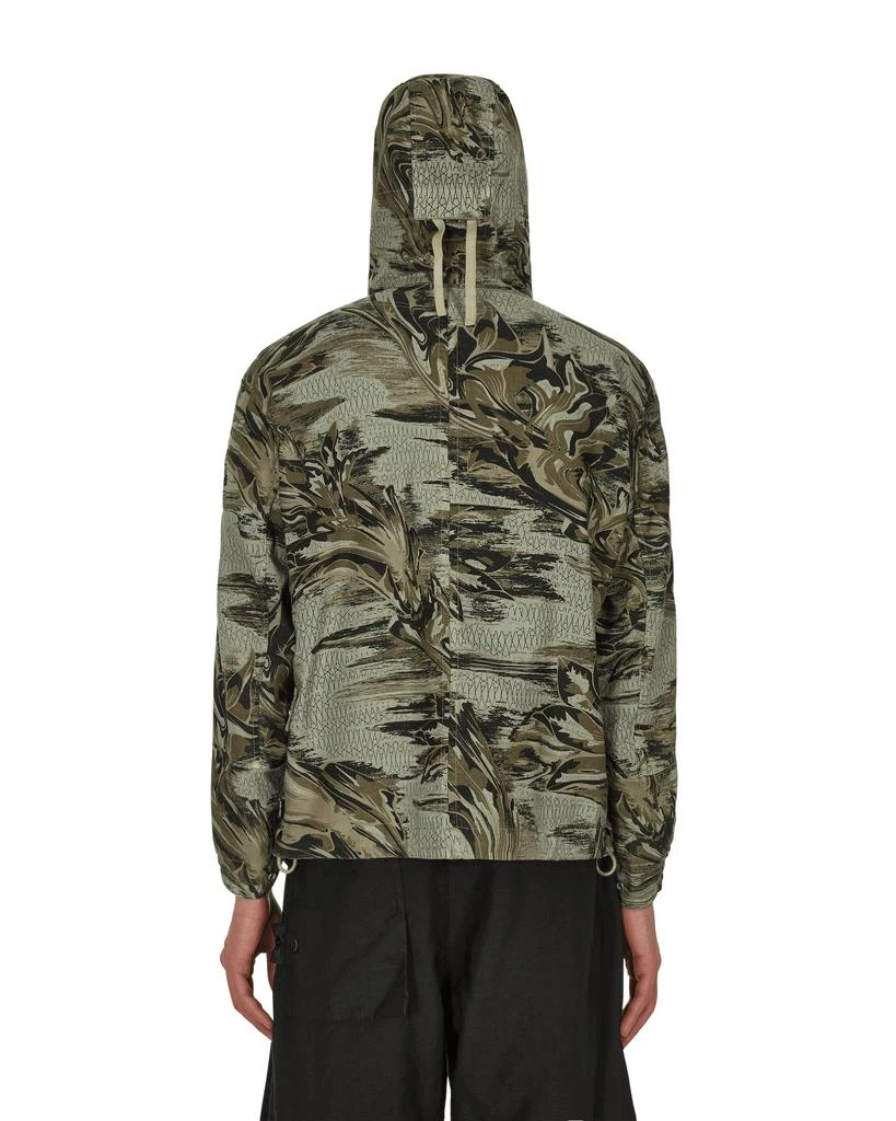 商品Stone Island|Printed Linen CORDURA®-TC Short Parka Jacket Beige,价格¥4779,第3张图片详细描述