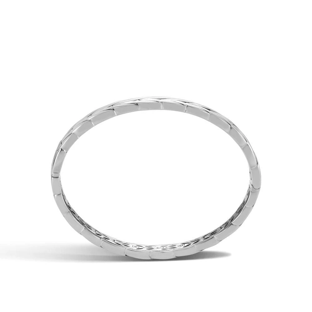 商品John Hardy|Modern Chain 8MM Hinged Bangle in Silver,价格¥2761,第2张图片详细描述