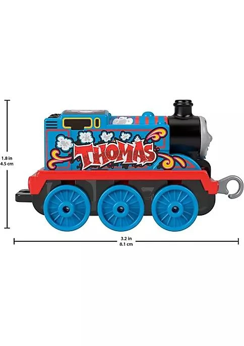 商品Thomas & Friends|Friends Thomas Friends Trackmaster Push Along Small Metal Engine Graffiti Thomas,价格¥95,第5张图片详细描述