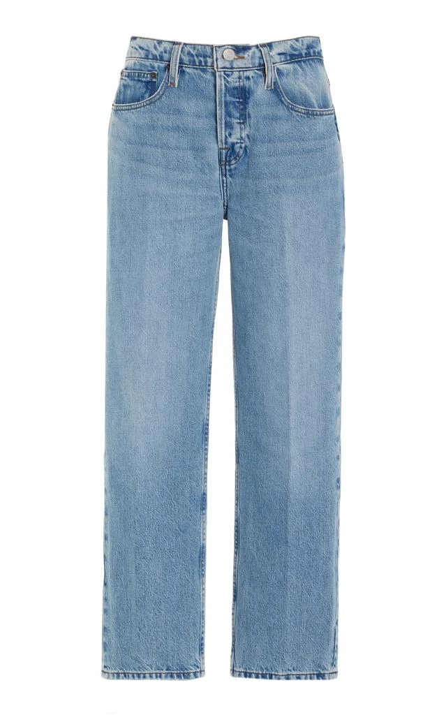 商品FRAME|FRAME - The Slouchy Rigid Low-Rise Straight-Leg Jeans - Blue - 31 - Moda Operandi,价格¥2036,第1张图片