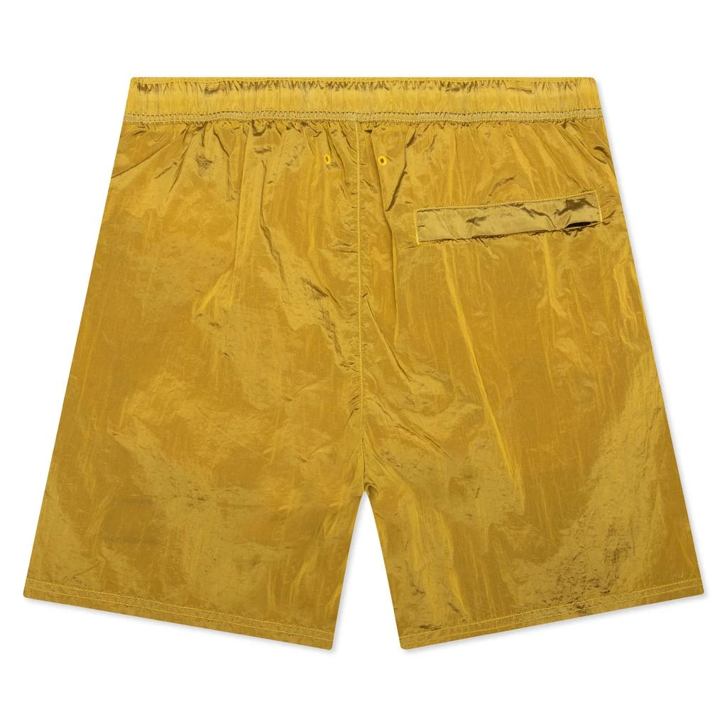 商品Stone Island|Stone Island Nylon Metal Shorts - Yellow,价格¥1108,第2张图片详细描述