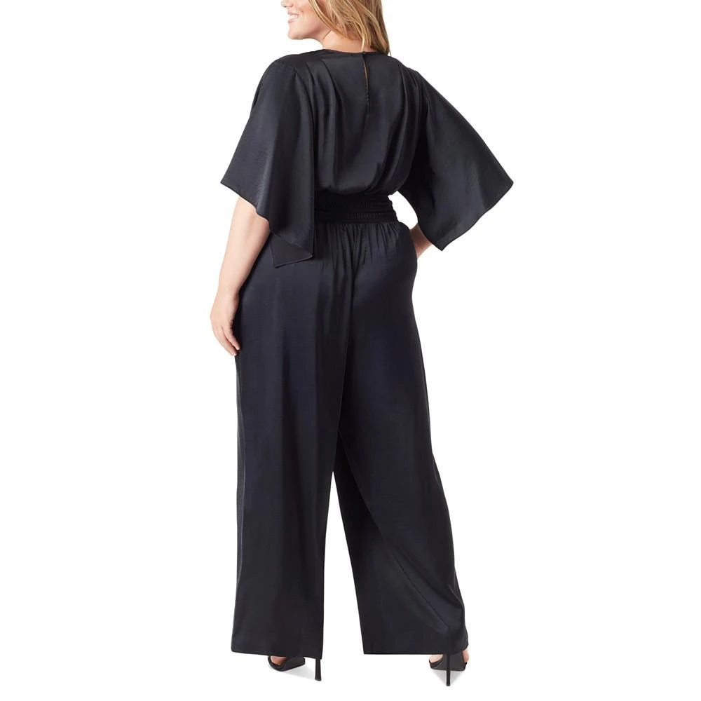 商品Jessica Simpson|Trendy Plus Size Aria Kimono-Sleeve Jumpsuit,价格¥750,第2张图片详细描述