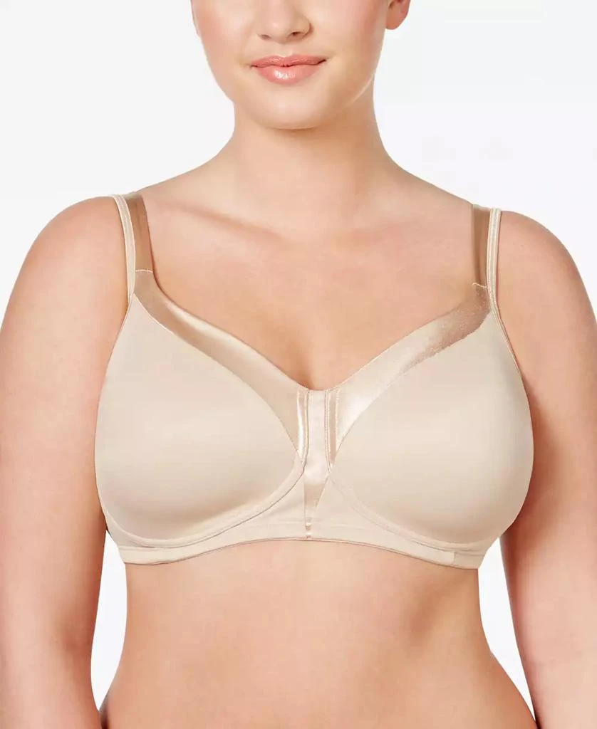 商品Playtex|Full Figure 18 Hour Sleek & Smooth Wireless Bra 4803, Online Only,价格¥133,第1张图片