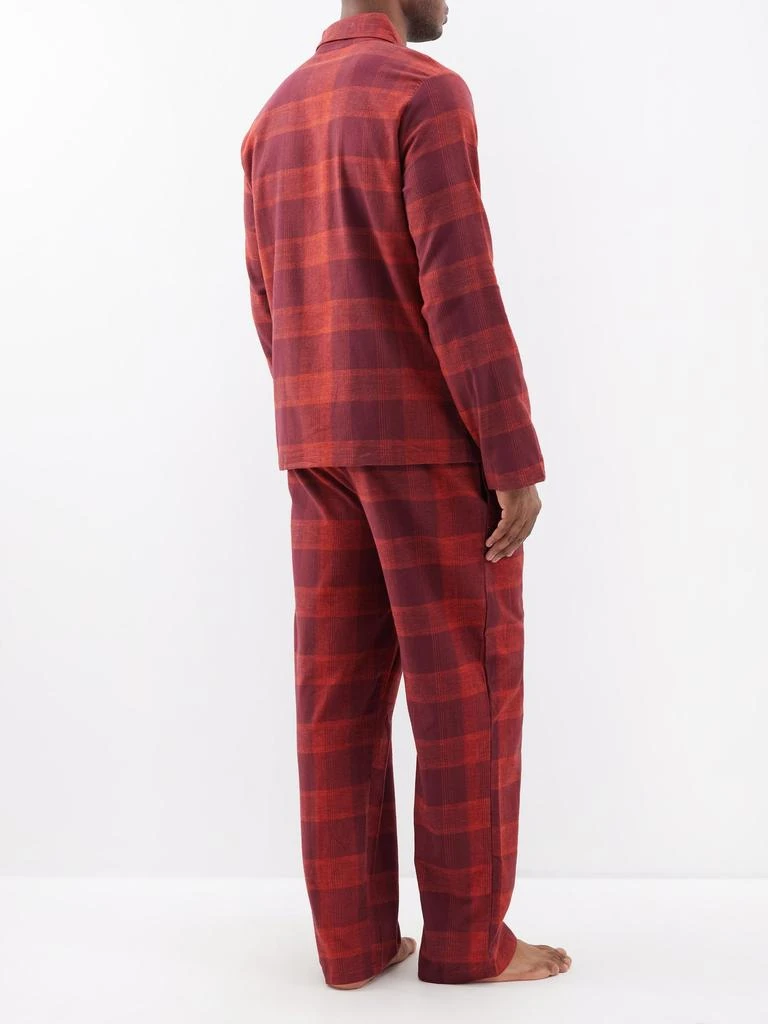商品Calvin Klein|Embroidered-logo check cotton pyjamas,价格¥615,第5张图片详细描述