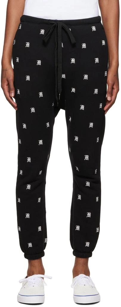商品R13|Black R13 Allover Lounge Pants,价格¥1209,第1张图片