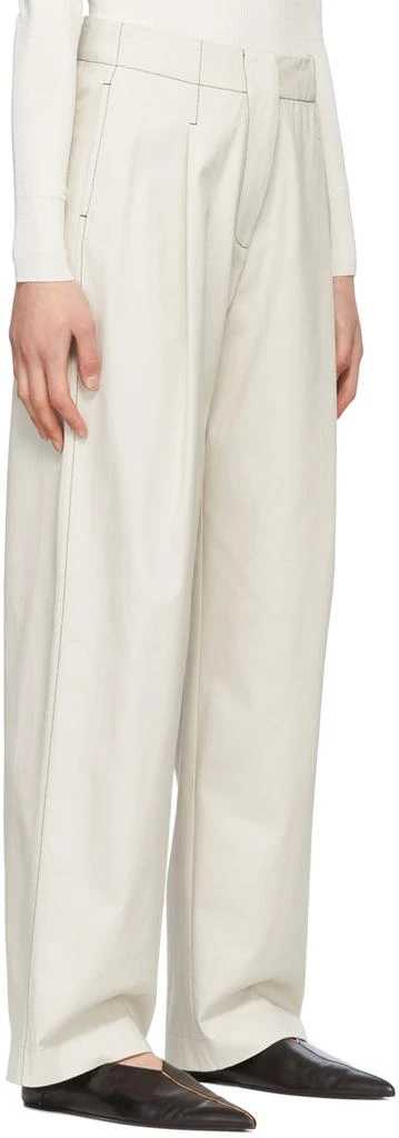 商品ROSETTA GETTY|Grey Cotton Trousers,价格¥1857,第2张图片详细描述