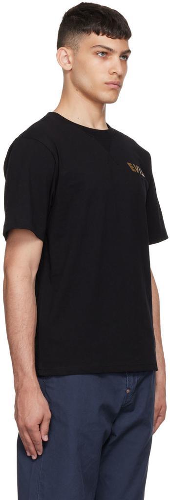 商品Evisu|Black Cotton T-Shirt,价格¥969,第4张图片详细描述