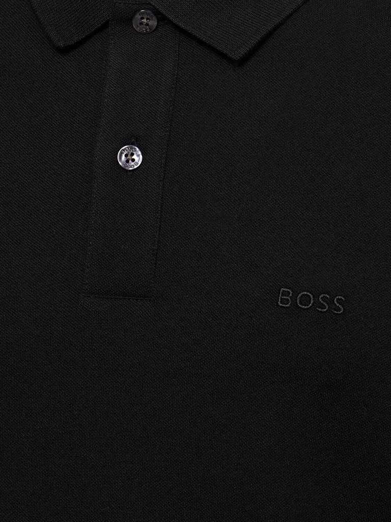 商品Hugo Boss|Pallas Logo Cotton Polo,价格¥407,第3张图片详细描述