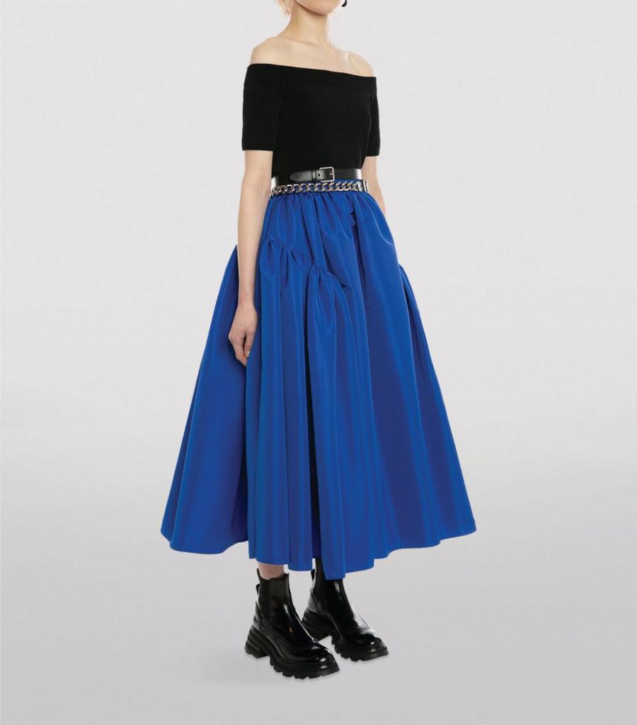 Knitted Off-The-Shoulder Top商品第3张图片规格展示