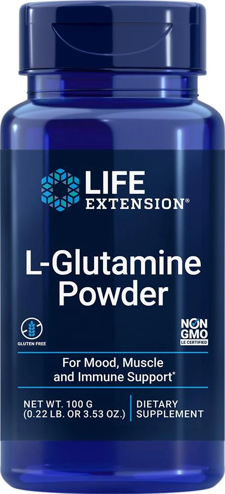 商品Life Extension|Life Extension L-Glutamine Powder (100 grams),价格¥120,第1张图片